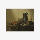 Tobacco Still Life by Willem Claesz. Heda - thumbnail_0_nf_671645213d19ba02d7207428